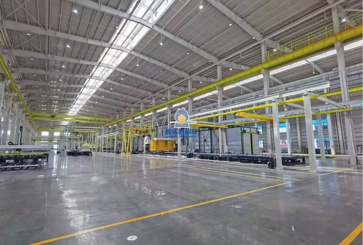 مخطط أرضية المصنع الذكي مخطط أرضية المصنع الذكي